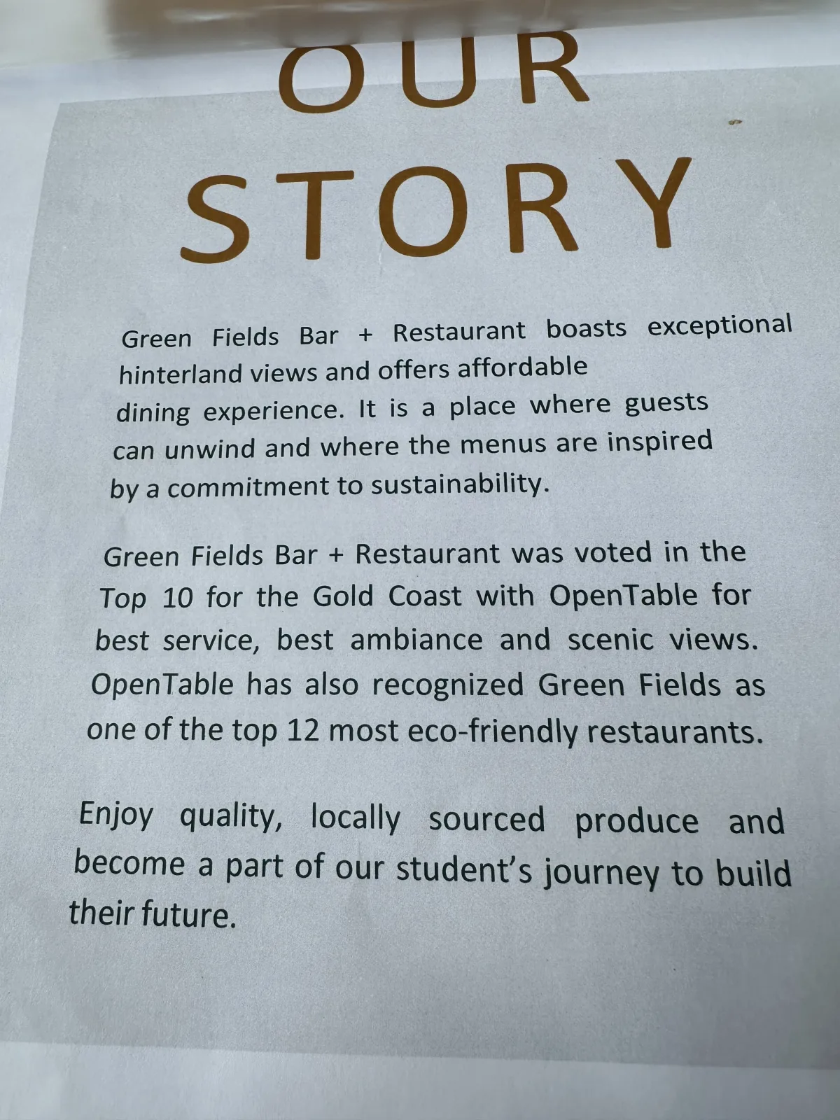 Green Fields Restaurant and Bar community photo 6 — image 6