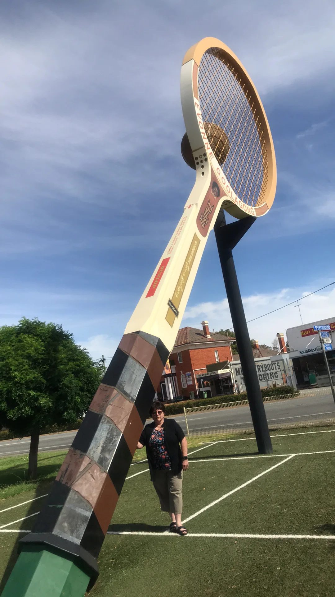 Big Tennis Racquet - Honouring Evonne Goolagong community photo 2 — image 2